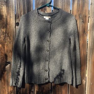 vintage gray cardigan